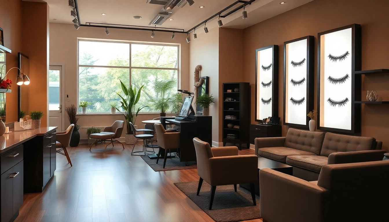 Apply Pflugerville lash extensions in a modern salon with a welcoming atmosphere and experienced beauticians.
