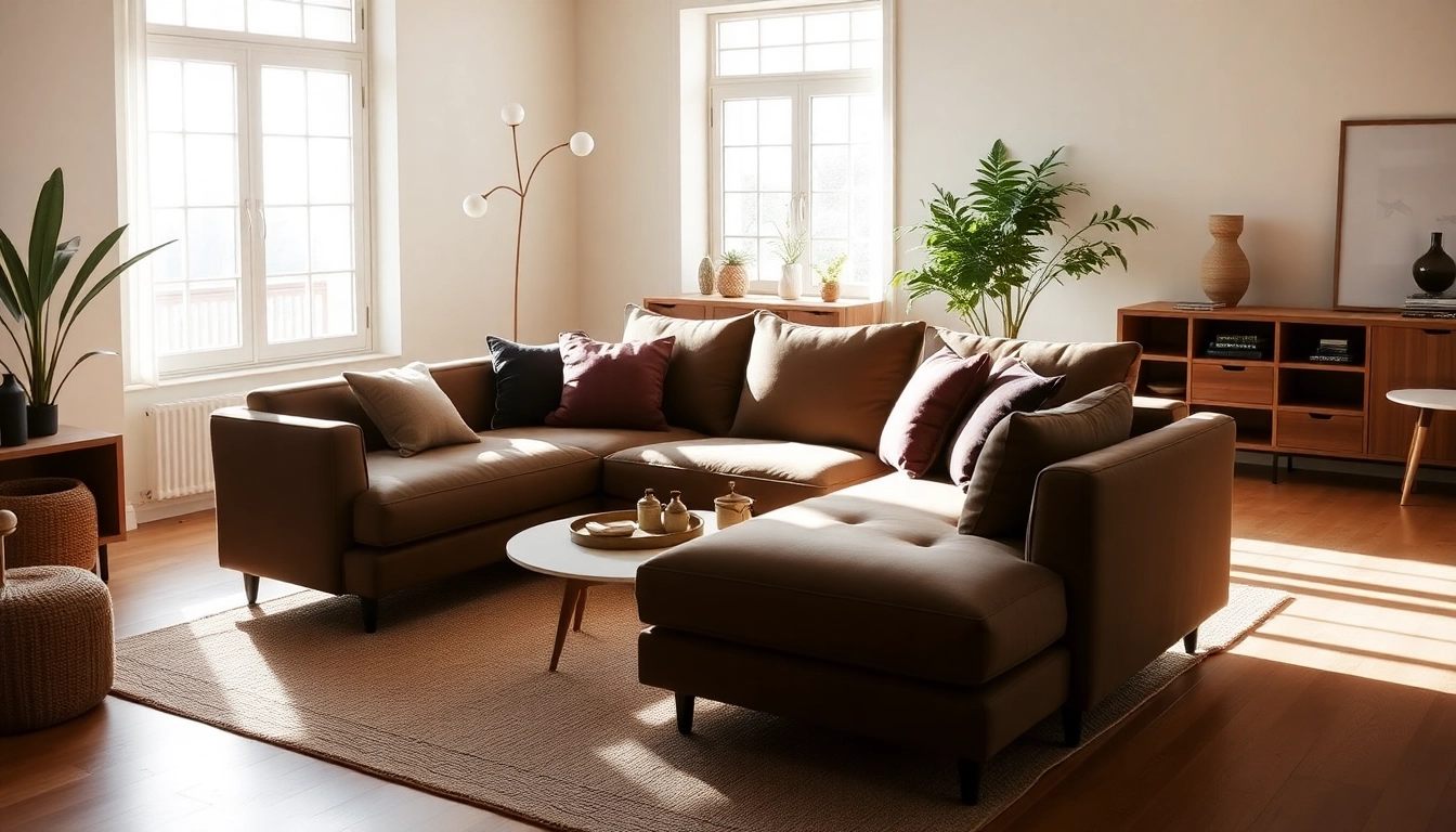 Enhance your living space with the latest lubiedom sofa collection showcased in an inviting setting.