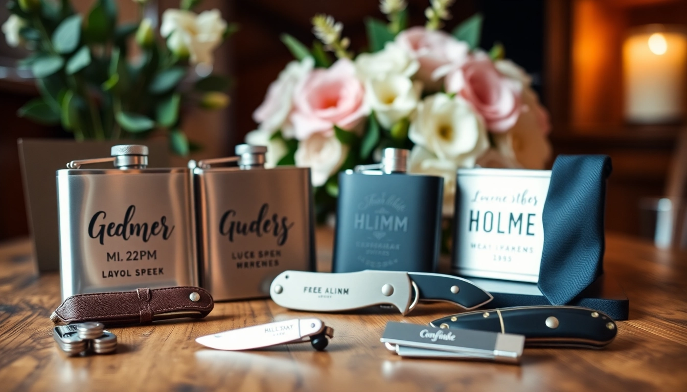 Discover unique, affordable cheap groomsmen gifts like personalized flasks and pocket knives, perfect for any wedding.