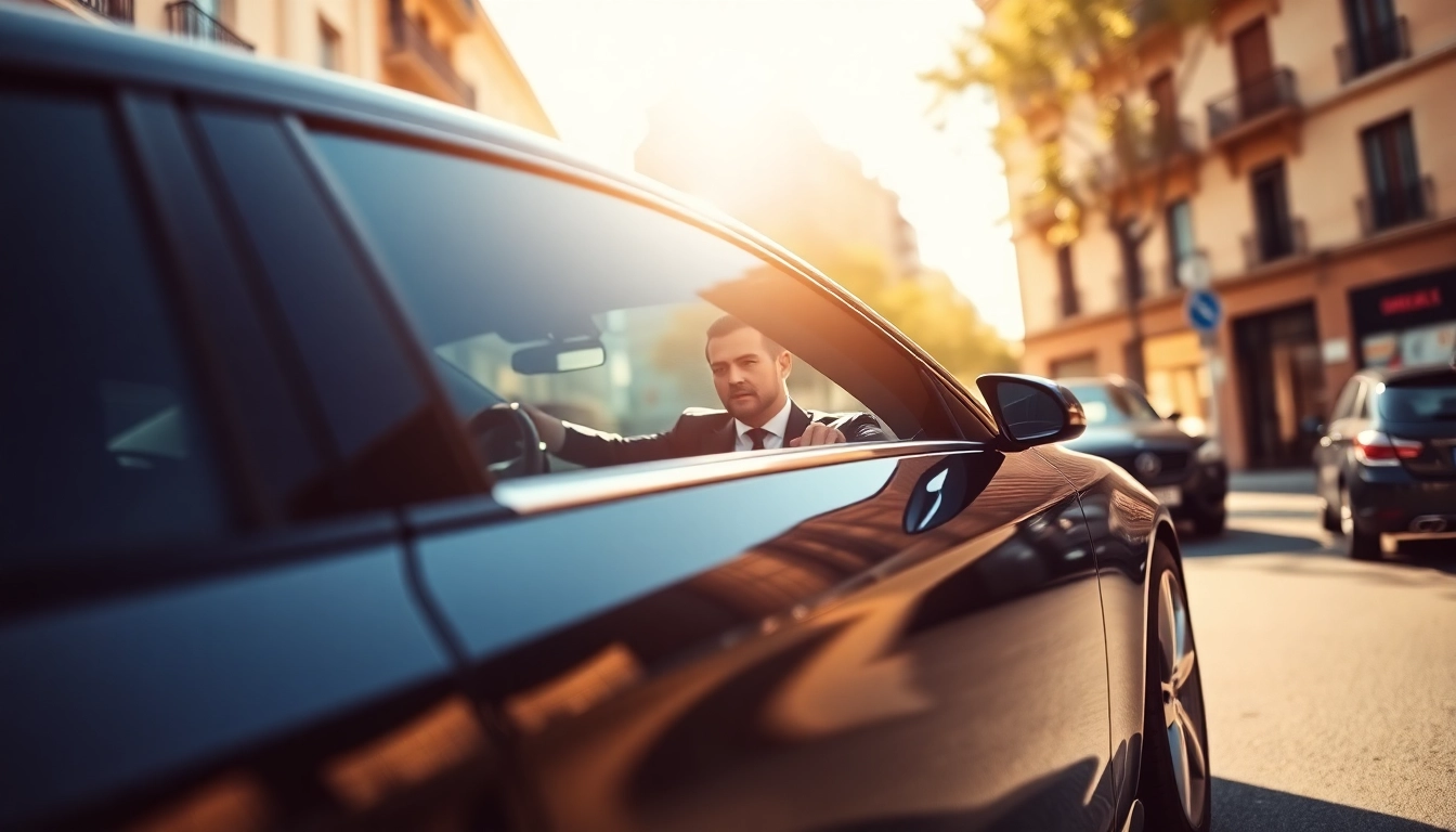 Experience cheap car rental with driver Madrid with a stylish car and professional driver in the vibrant city.