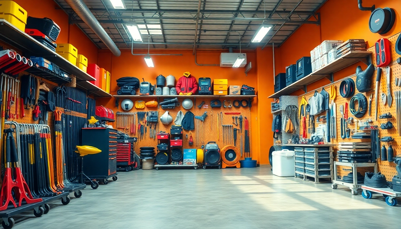 Browse high-quality welding supplies near me, featuring tools, equipment, and safety gear in a well-lit store.