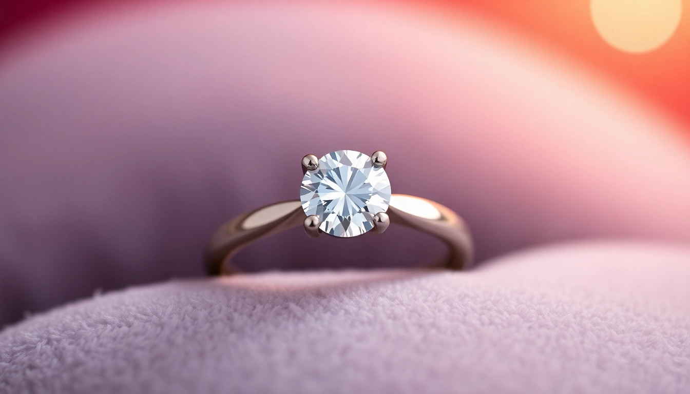 Admire the exquisite design of 2 Carat Engagement Rings featuring brilliant diamonds and a luxurious setting.