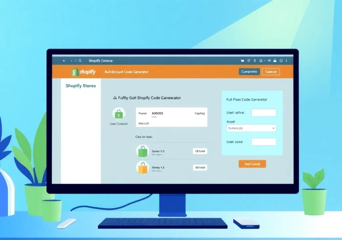 Shopify bulk discount code generator interface showcasing easy navigation and vibrant codes creation.