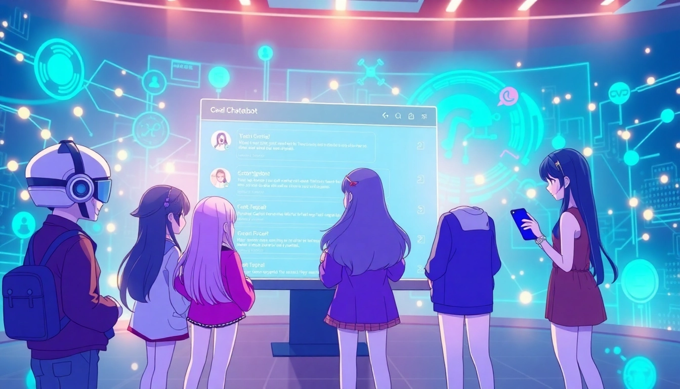 Engage with vibrant anime characters through crushion ai's unique and customizable chatbot interface.