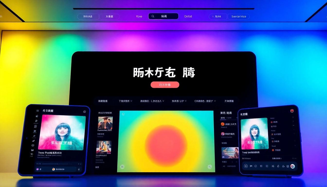 Experience 汽水音乐网页版 with an engaging interface featuring vibrant colors and immersive music discovery options.