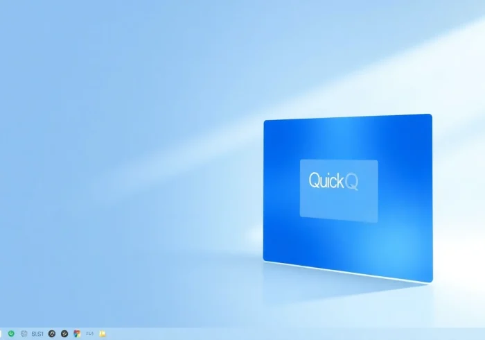 Discover the sleek design of quickq官网 application interface for seamless user experiences.