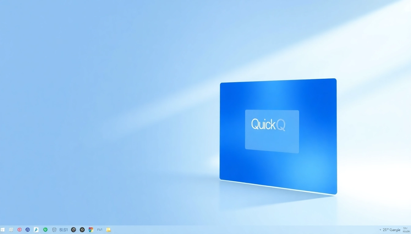 Discover the sleek design of quickq官网 application interface for seamless user experiences.